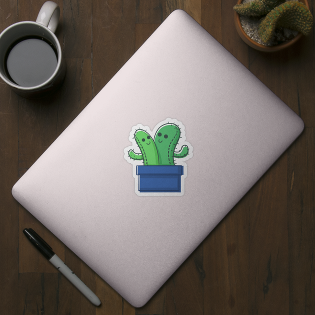 Cactus Family - The twins by Studio Mootant